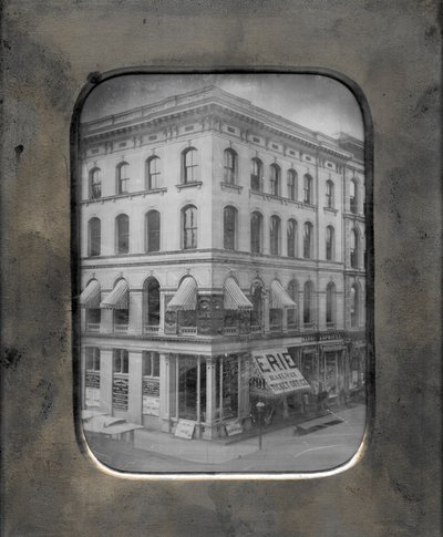 Ann Lucas Hunt Building, Fourth and Olive Streets, Northwest Corner by Thomas M. Easterly